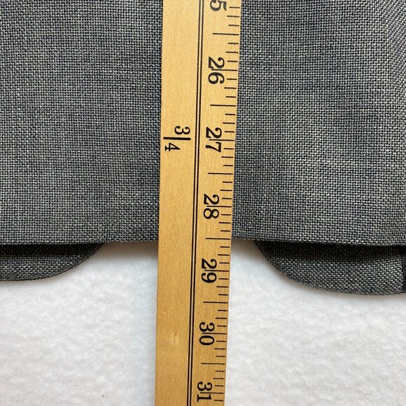 Lauren Ralph Lauren Blazer Men's 42S Gray Nail Head Sport Coat 2 Button Jacket - Picture 14 of 15